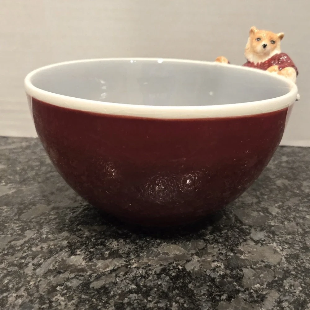 College Treasures Texas A&M Aggies Mascot Figural‎ Cereal/Ice Cream Bowl